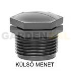 Végdugó BM 6/4" (kupak)