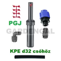Hunter PGJ rotoros szórófej CSŐVÉG szett (KPE d32mm csőhöz)