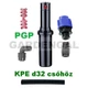 Hunter PGP rotoros szórófej CSŐVÉG szett (KPE d32mm csőhöz)